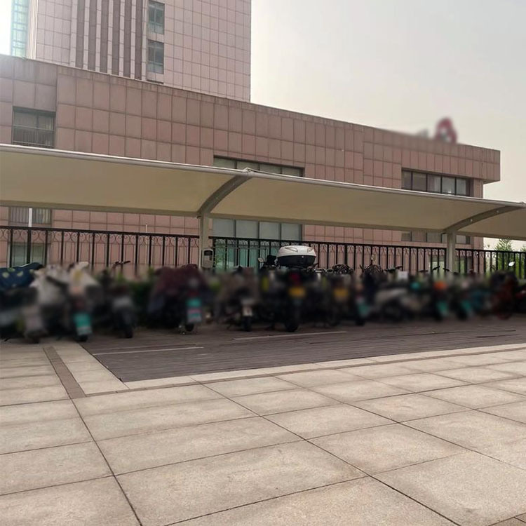 贵溪市膜结构电动车棚